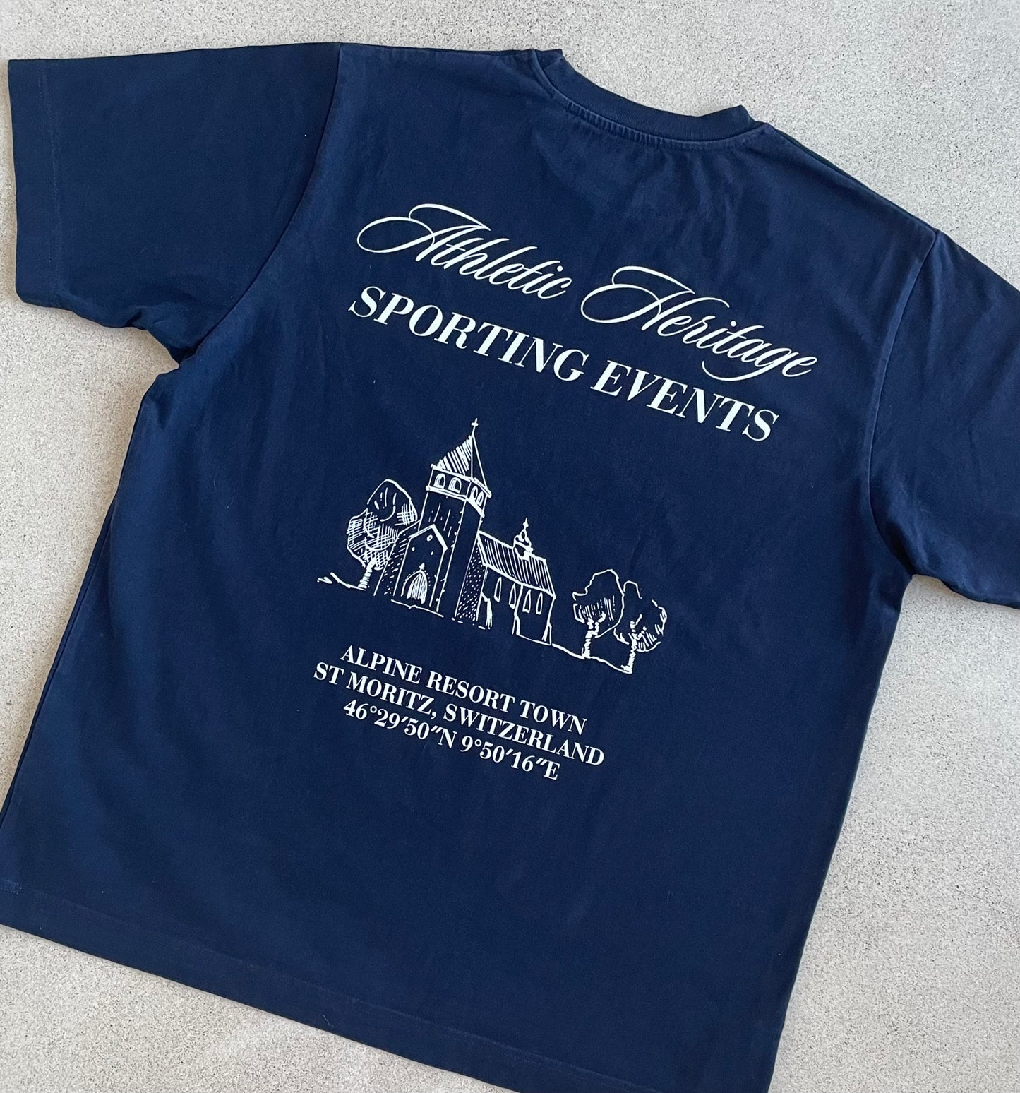 Athletic Heritage Premium Shirt St. Moritz Edition - Navy Blue