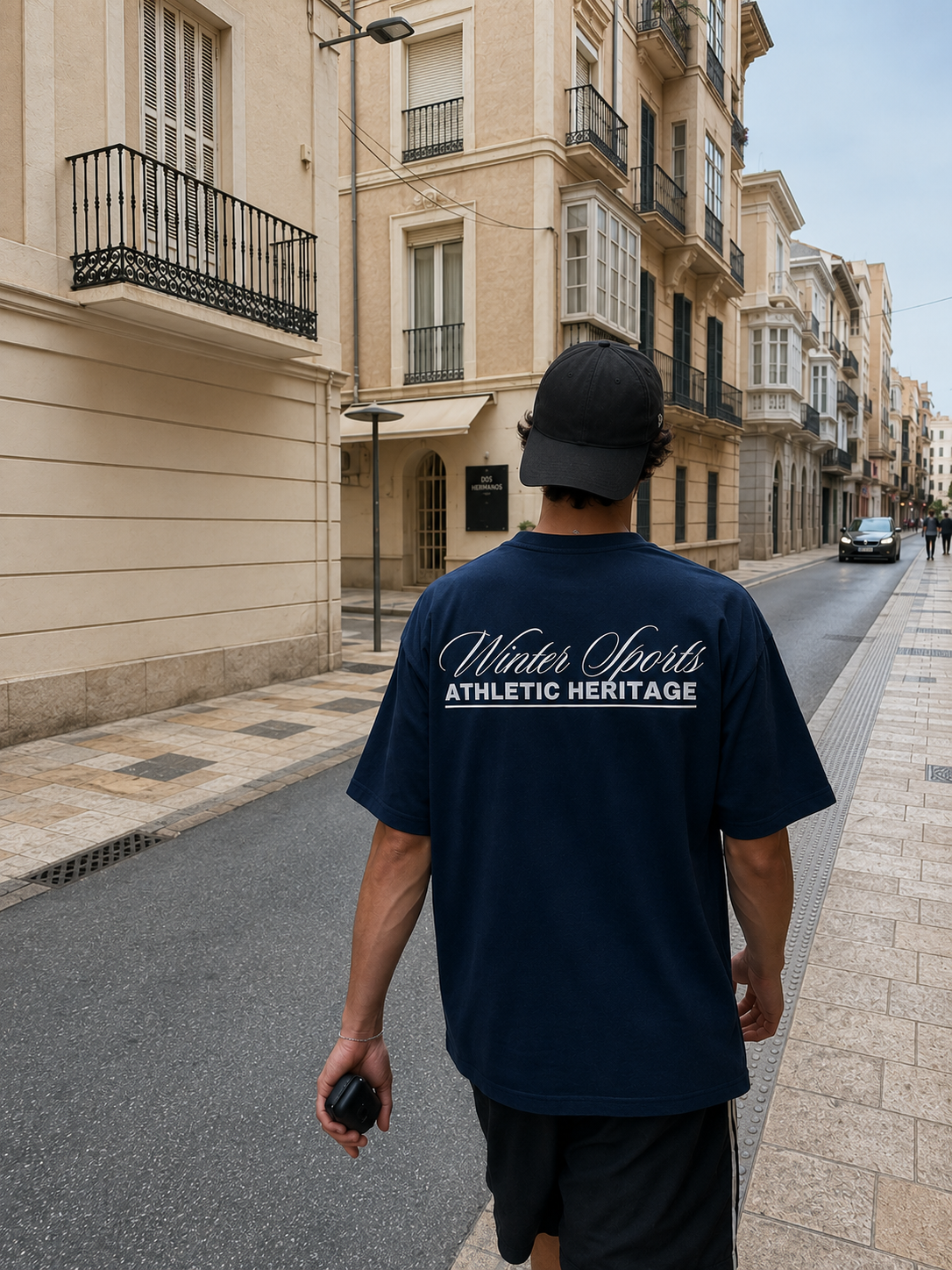 Winter Sports Classic Tshirt - Navy Blue