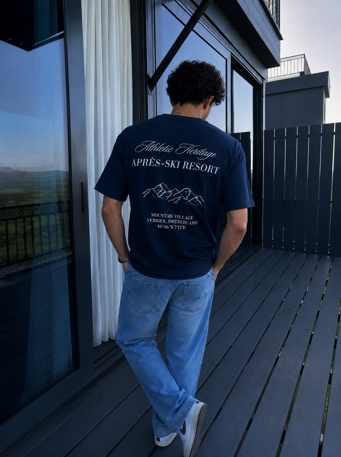 Athletic Heritage Premium Shirt Verbier Edition - Navy Blue