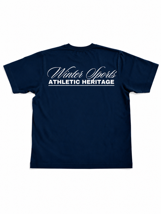 Winter Sports Classic Tshirt - Navy Blue