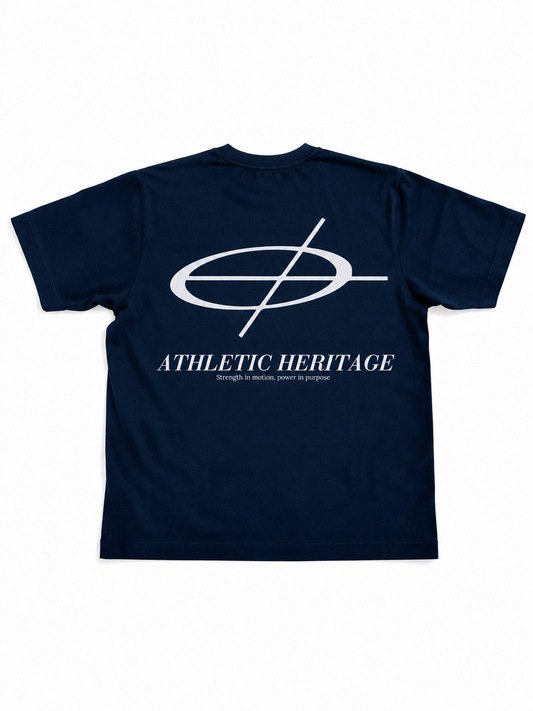 Athletic Heritage Classic Tshirt - Navy Blue
