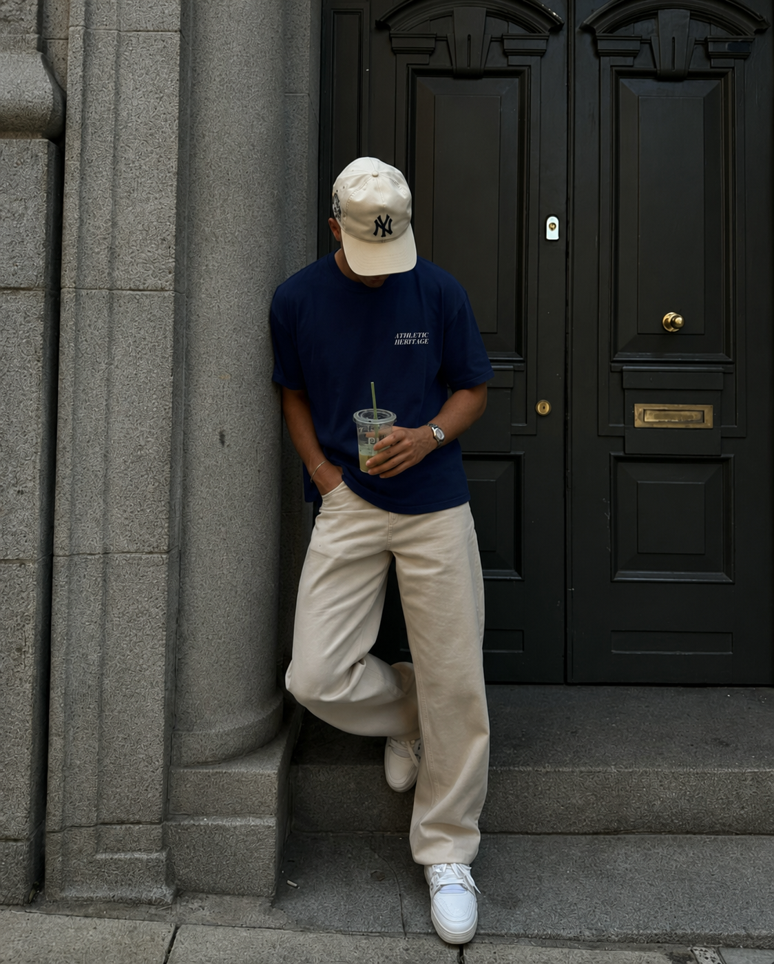 Winter Sports Classic Tshirt - Navy Blue