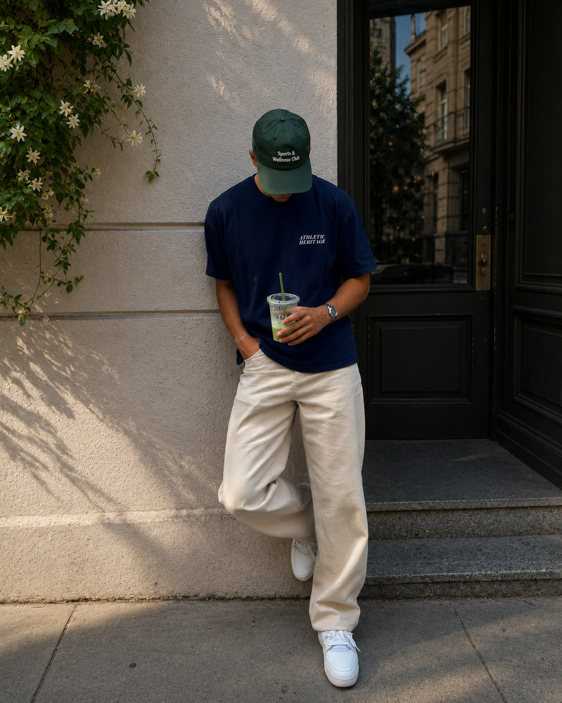 Athletic Heritage Premium Shirt Davos Edition - Navy Blue