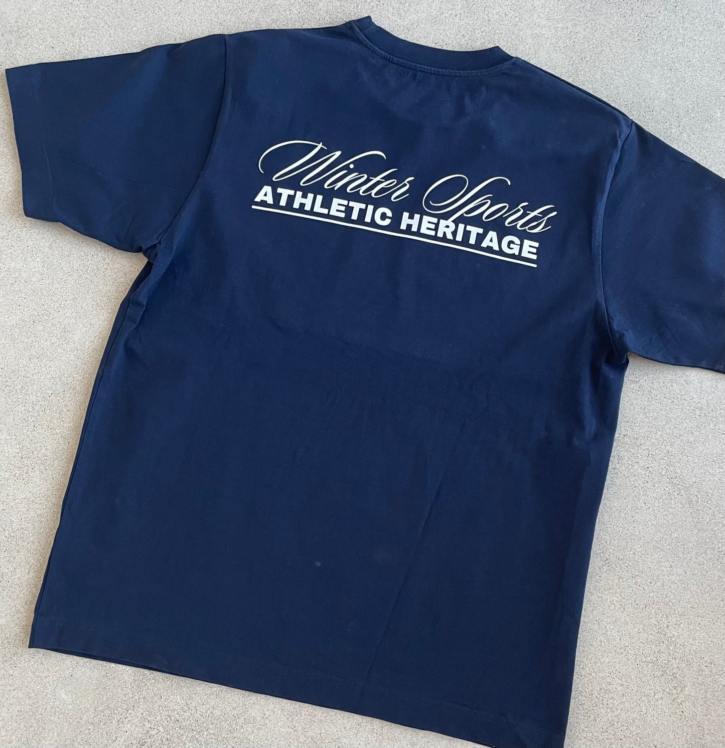 Winter Sports Classic Tshirt - Navy Blue