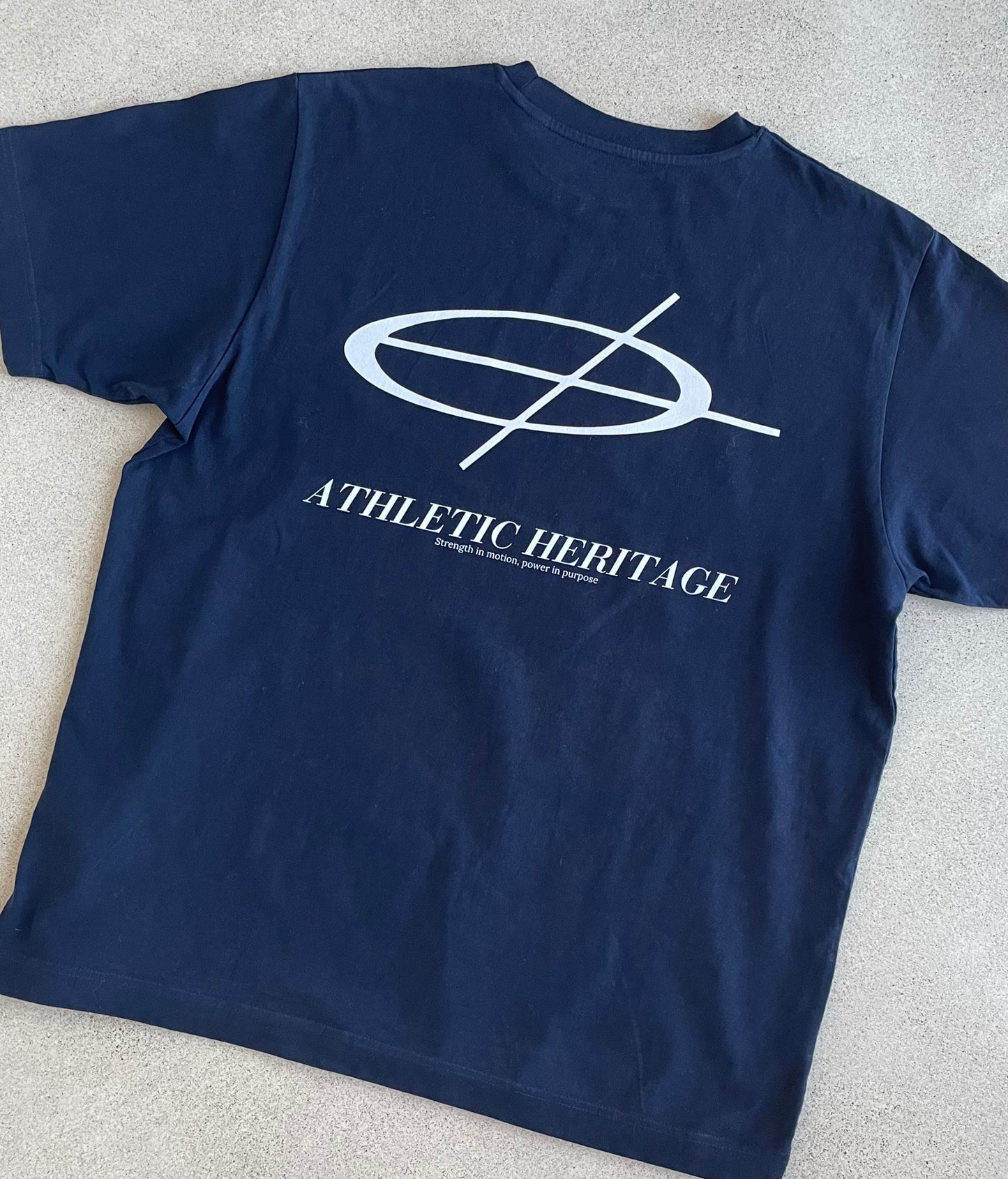 Athletic Heritage Classic Tshirt - Navy Blue