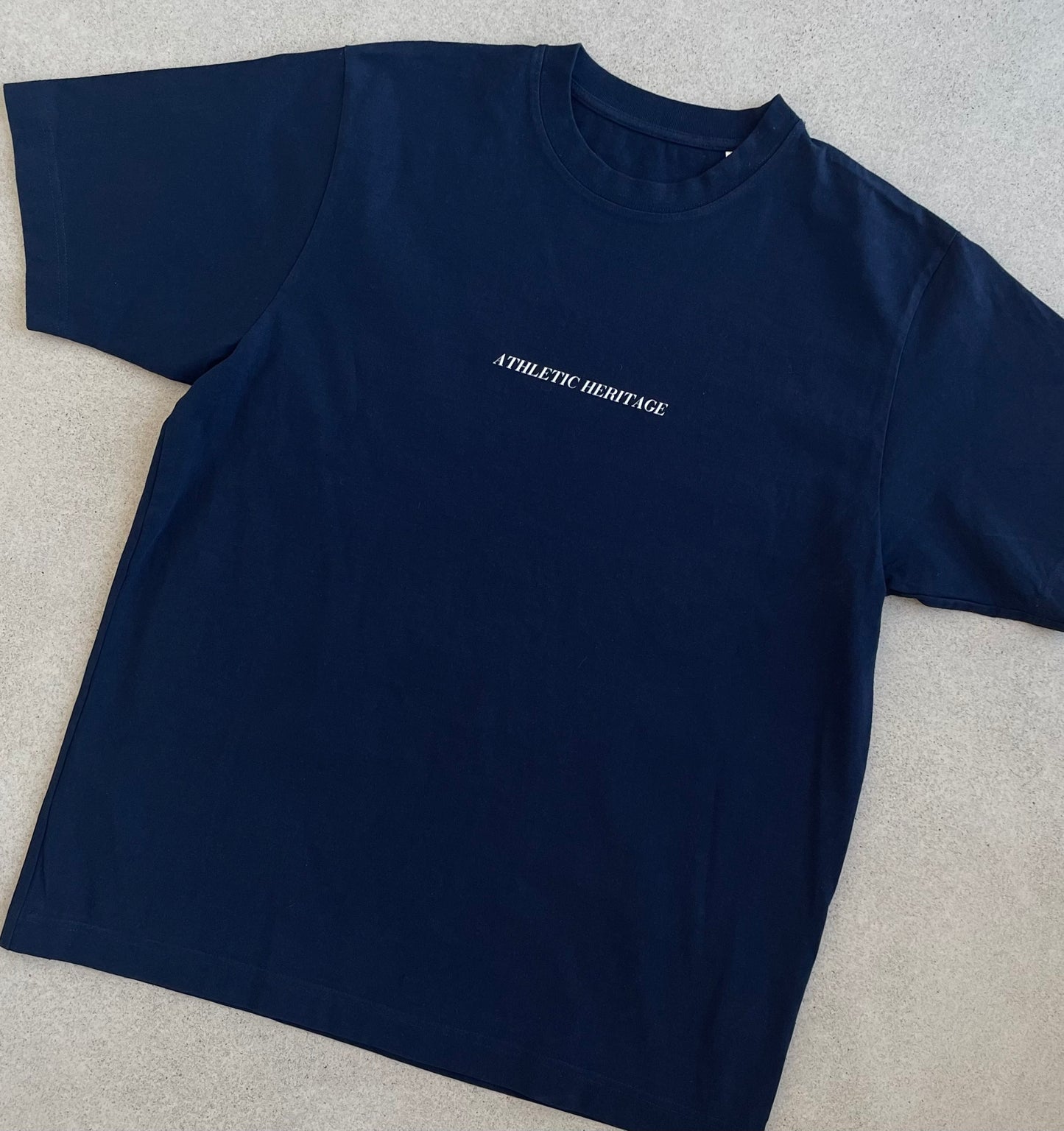 Athletic Heritage Classic Tshirt - Navy Blue